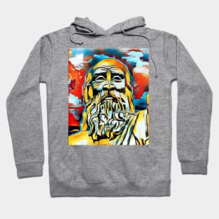 Diogenes Abstract Portrait | Diogenes Artwork 4 Hoodie